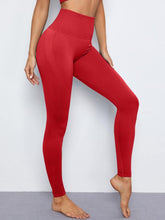 Wide Band Waist Seamless Sports Leggings Ins Street